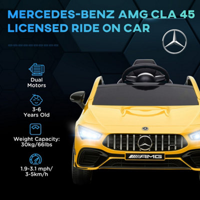 Voiture électrique enfant Mercedes-benz AMG CLA 45 - AIYAPLAY