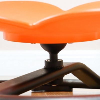 AIYAPLAY Sensory Spinning Chair for Kids, for Balance, Coordination, Orange