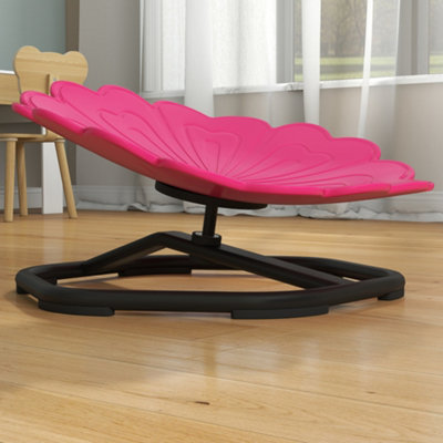 AIYAPLAY Sensory Spinning Chair, Kids Swivel Chair, Pink