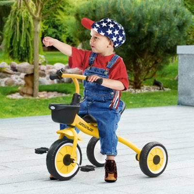AIYAPLAY Trike with Adjustable Seat Basket, Kids Tricycle for 2-5 Years ...