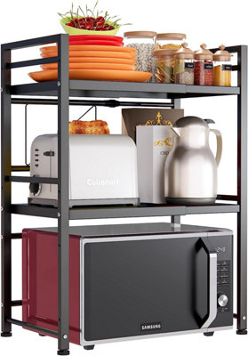 Ajustable Heavy Duty Microwave Oven Rack