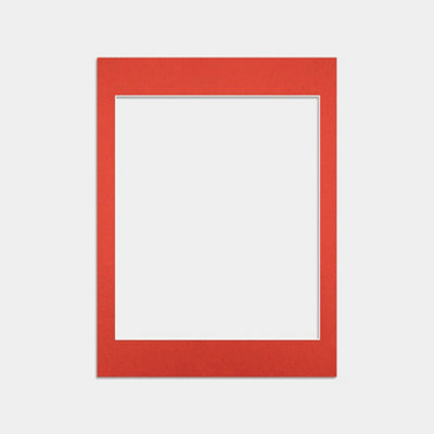 AK Frames 16x12 Poppy Red Picture Mounts to Fit 12x10 Aperture Size ...
