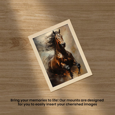AK Frames 20x16 Ivory Picture Mounts to Fit 16x12 Aperture Size - Mount ...