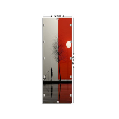 AK Frames 36X12 Frameless Clip Frame with Shatter-Resistant Perspex ...