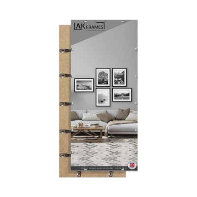 AK Frames 36X16 Frameless Clip Frame with Shatter-Resistant Perspex ...