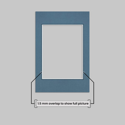AK Frames 7x5 Pompadour Picture Mounts to Fit 6x4 Aperture Size - Mount ...