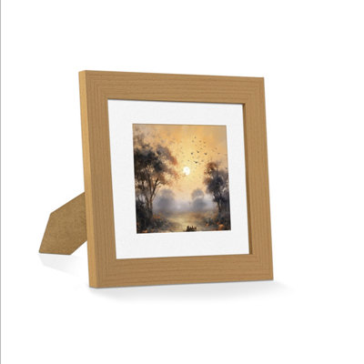 AK Frames Country Pine 6x6 Frame with 4x4 Mount and Perspex Front