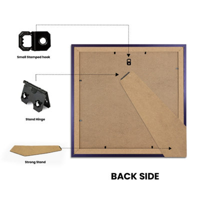 AK Frames Purple 6x6 Frame with 4x4 Mount and Perspex Front