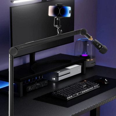 AK65 Mic Arm Microphone Desk Arm Stand Adjustable Microphone Arm Desk ...