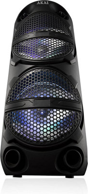 Akai A58194 Vibes Dual 6.5 Inch Party Speaker