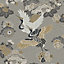 Akari Kyoto Crane Natural Wallpaper