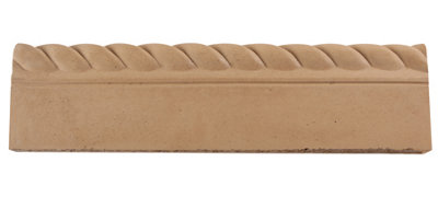Akor Full Scroll Concrete Edging Barley 590 x 160 x 50 Pack of 40