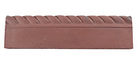 Akor Full Scroll Concrete Edging Old Red 590 x 160 x 50 Pack of 40