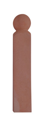 Akor Full Scroll Concrete Edging Old Red 590 x 160 x 50 Pack of 40