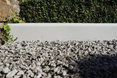 Akor Half Round Concrete Edging Welsh Slate 910 x 150 x 50 Pack of 60