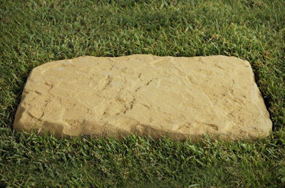 Akor Japanese Concrete Stepping Stone Barley 475-500mm Pack of 25