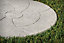 Akor Peak Garden Concrete Stepping Stone Weathered Slate 450mm Pack of 25
