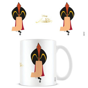 Aladdin J Alphabet Mug White/Black/Cream (One Size)
