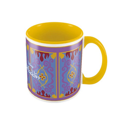 Aladdin Magic Carpet Mug Yellow/Blue/Purple (One Size)