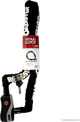 Alarm Bike Lock Chain Heavy Duty Motorcycle Security Padlock 2 Keys 1.2M