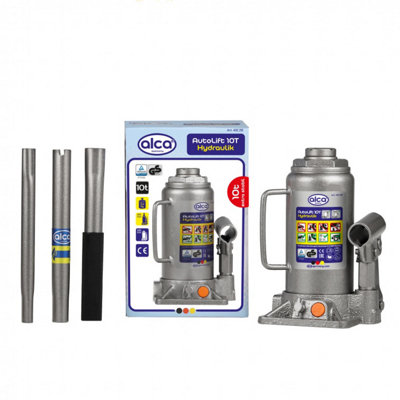 Alca Car Hydraulic Car Bottle 10 Ton Jack Lifting Tool Stand Van Motorhome A432100