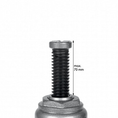 Alca Germany 5 Tonne Hydraulic Car Bottle Jack Lifting Stand Carry Case