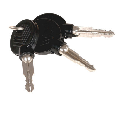 alca Double Hook Car Steering Wheel Lock with 3 Keys  A302000