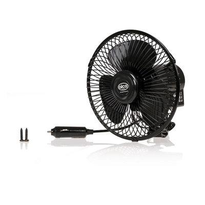 alca Germany 24V Interior Car Cooling Fan Oscilating Ventilator Truck Campervan Motorhome A527000 - 3