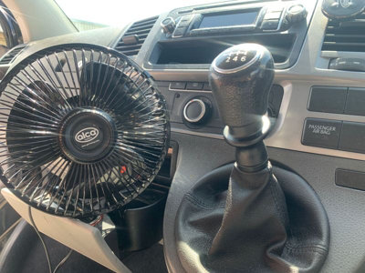 alca Germany 24V Interior Car Cooling Fan Oscilating Ventilator Truck Campervan Motorhome A527000 - 5