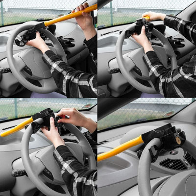 alca Heavy Duty Steering Wheel Lock Torsio Blocker TITAN A305000 - 4