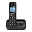 Alcatel F860 Voice full featured Cordless Phone, Black