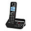 Alcatel F860 Voice full featured Cordless Phone, Black