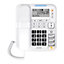 Alcatel TMax70, big button easy-to-use corded telephone, White