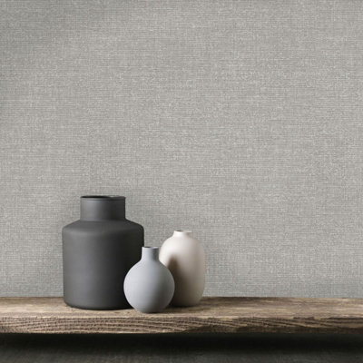 Alchemy Wallpaper Collection Lulea Dark Grey Silver Holden 65810 | DIY ...