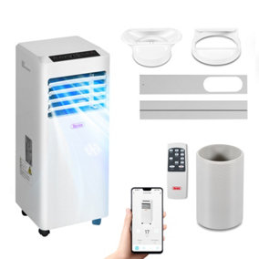 ALECOME Portable Air Conditioner 3-in-1 Air Conditioner Dehumidifier Conditioning Unit 8000 BTU 2900W Remote Class A