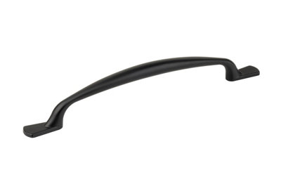 ALEGRA - kitchen, bedroom and office cabinet door handle - 160mm - black