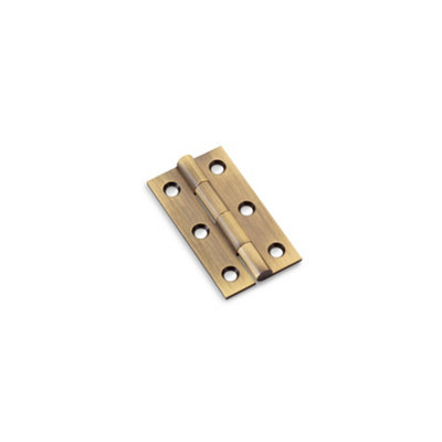 Alexander & Wilks Heavy Pattern Solid Brass Cabinet Butt Hinge ...