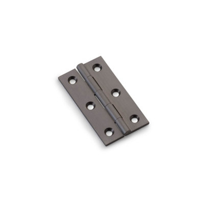 Alexander & Wilks Heavy Pattern Solid Brass Cabinet Butt Hinge - Dark ...
