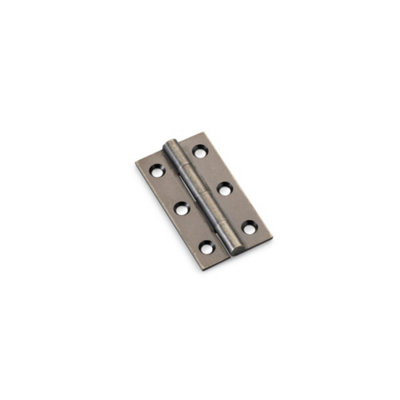 Alexander & Wilks Heavy Pattern Solid Brass Cabinet Butt Hinge - Pewter ...