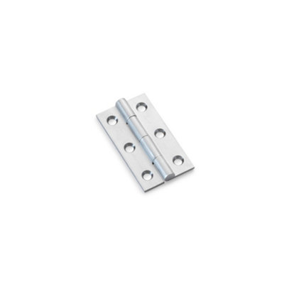 Alexander & Wilks Heavy Pattern Solid Brass Cabinet Butt Hinge - Satin ...
