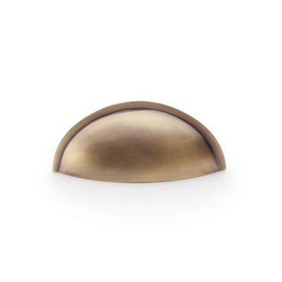 Alexander & Wilks Quieslade Cup Handle - Antique Brass