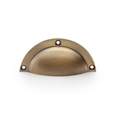 Alexander & Wilks Raoul Cup Handle - Antique Brass