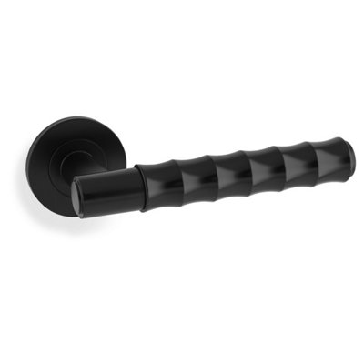 Alexander & Wilks Spitfire Bamboo Lever on Rose - Black