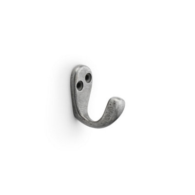 Alexander & Wilks Victorian Single Robe Hook - Antique Iron