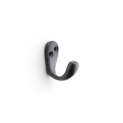 Alexander & Wilks Victorian Single Robe Hook - Black