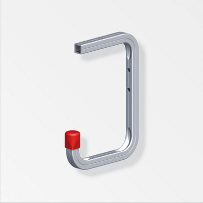 Alfer 150 x 255mm Wall Ceiling Bike Storage Hook 30kg Load