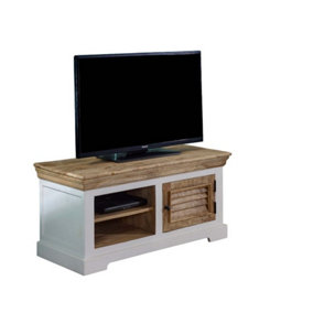Alfie TV Cabinet/Bench - Mango Wood - L45 x W110 x H50 cm