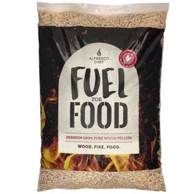 Alfresco Chef Acacia Hardwood Wood Pellets - Unleash the Flavour - Acacia, 9 kg