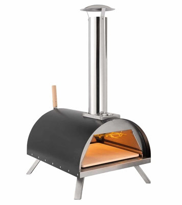 Alfresco Chef - Ember Wood Fired Outdoor Pizza Oven and Peel - Perfect for Garden Cooking and BBQs