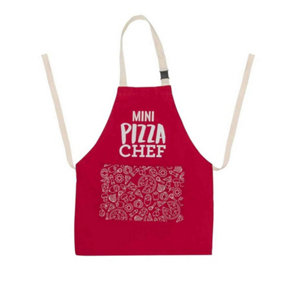 Alfresco Chef Mini Pizza Chef Kids Apron. Childrens Apron for Cooking, Baking, BBQ. Kitchen Aprons For Children 3 - 8 Years Old